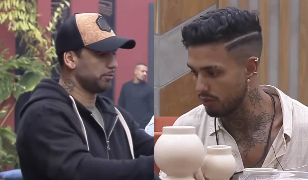 Hadson surta após alfinetada de Matheus no Power Couple 2022